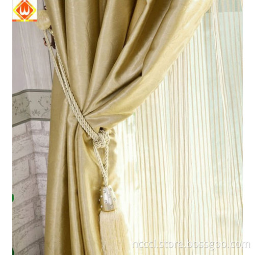Polyester fabric window curtain